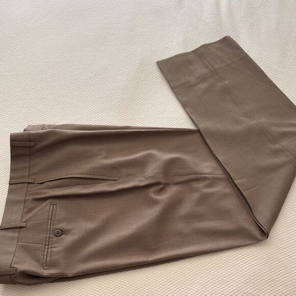 Zanella Handcrafted  Satorial  Mens Trousers in Brown. Size 36. Made in Italy. - Picture 1 of 9